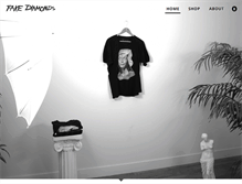 Tablet Screenshot of fakediamondsclothing.com